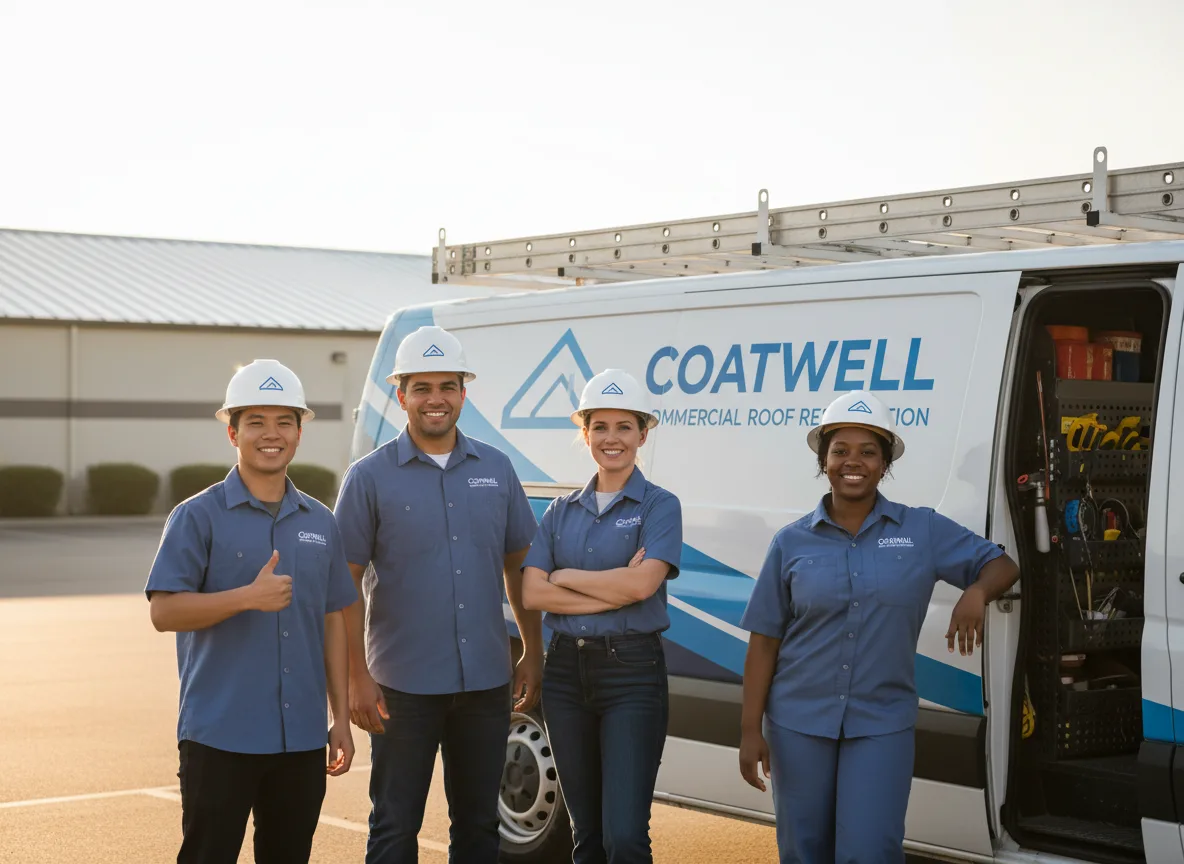 Commercial roof coating company in Collins, MO